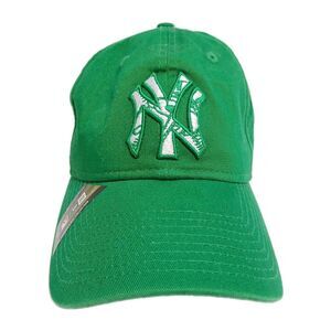 New Era 9TWENTY New York Yankees St. Patrick's Day Green Adjustable Hat Cap